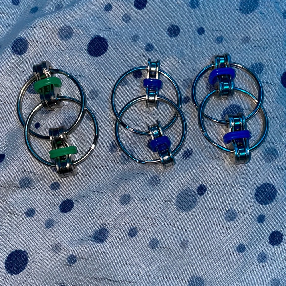 Bicycle chain fidget bundle